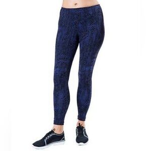 Kirkland Signature Purple Snake Print Leggings
